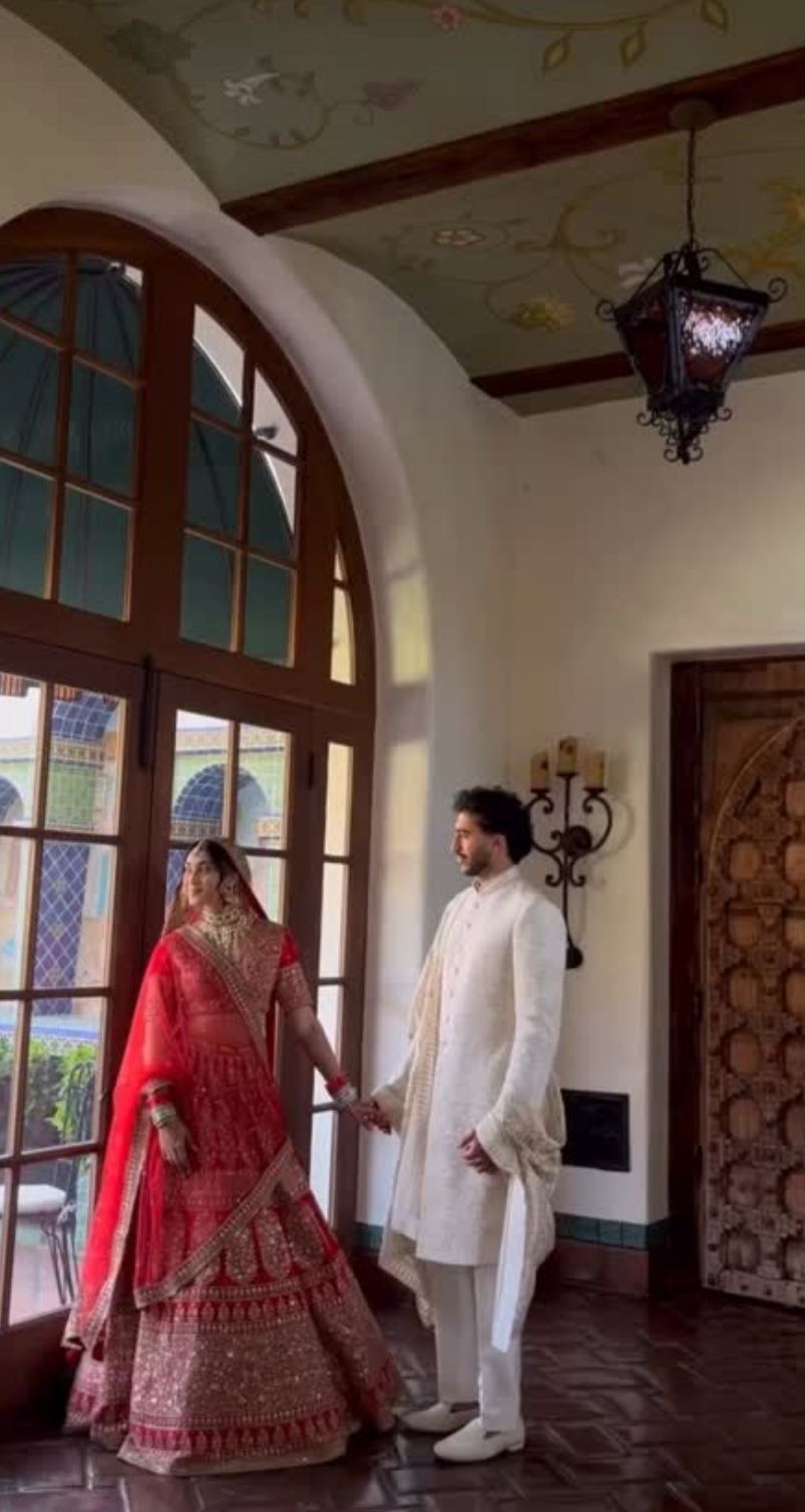 Bridal: Wedding Day — Crimson meets ivory | House of Styling