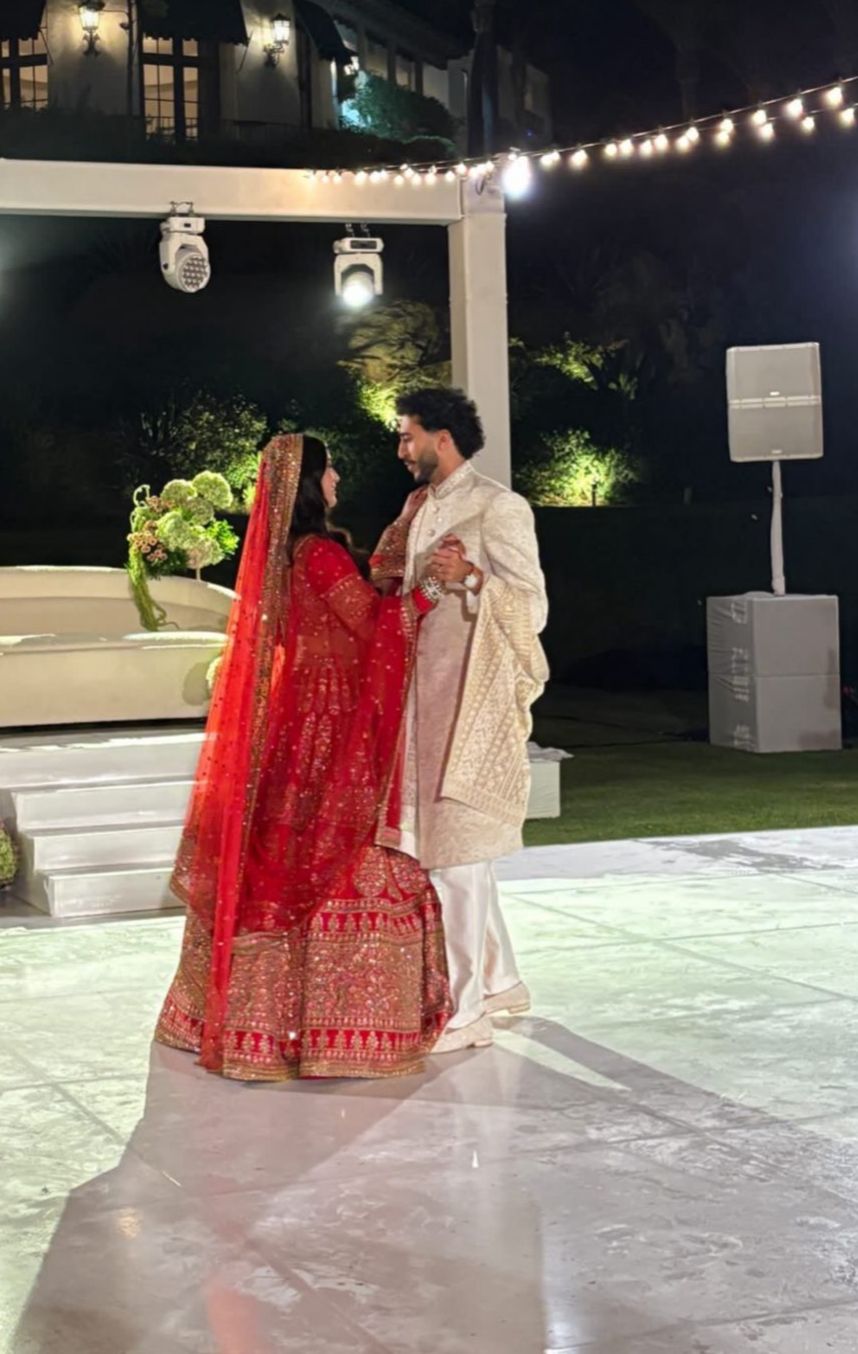 Wedding: Reception — Their first dance | House of Styling